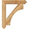 Ekena Millwork Westlake Arts & Crafts Rough Sawn Bracket, Western Red Cedar, 4"W x 26"D x 30"H BKT04X26X30WTL03RWR - alternate 2